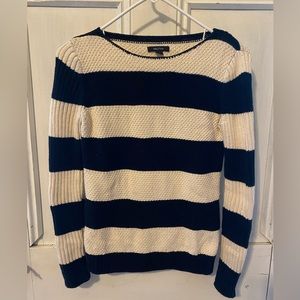 Nautica Navy & Cream Sweater - Size XS